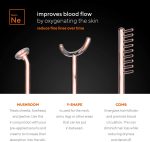 NuDerma Professional Skin Therapy Wand - Portable High Frequency Skin Therapy Machine with 6 Neon & Argon Wands – Boost Your Skin – Clear Firm & Tighten - Image 3